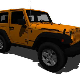 超精细汽车模型 吉普 JEEP (3)